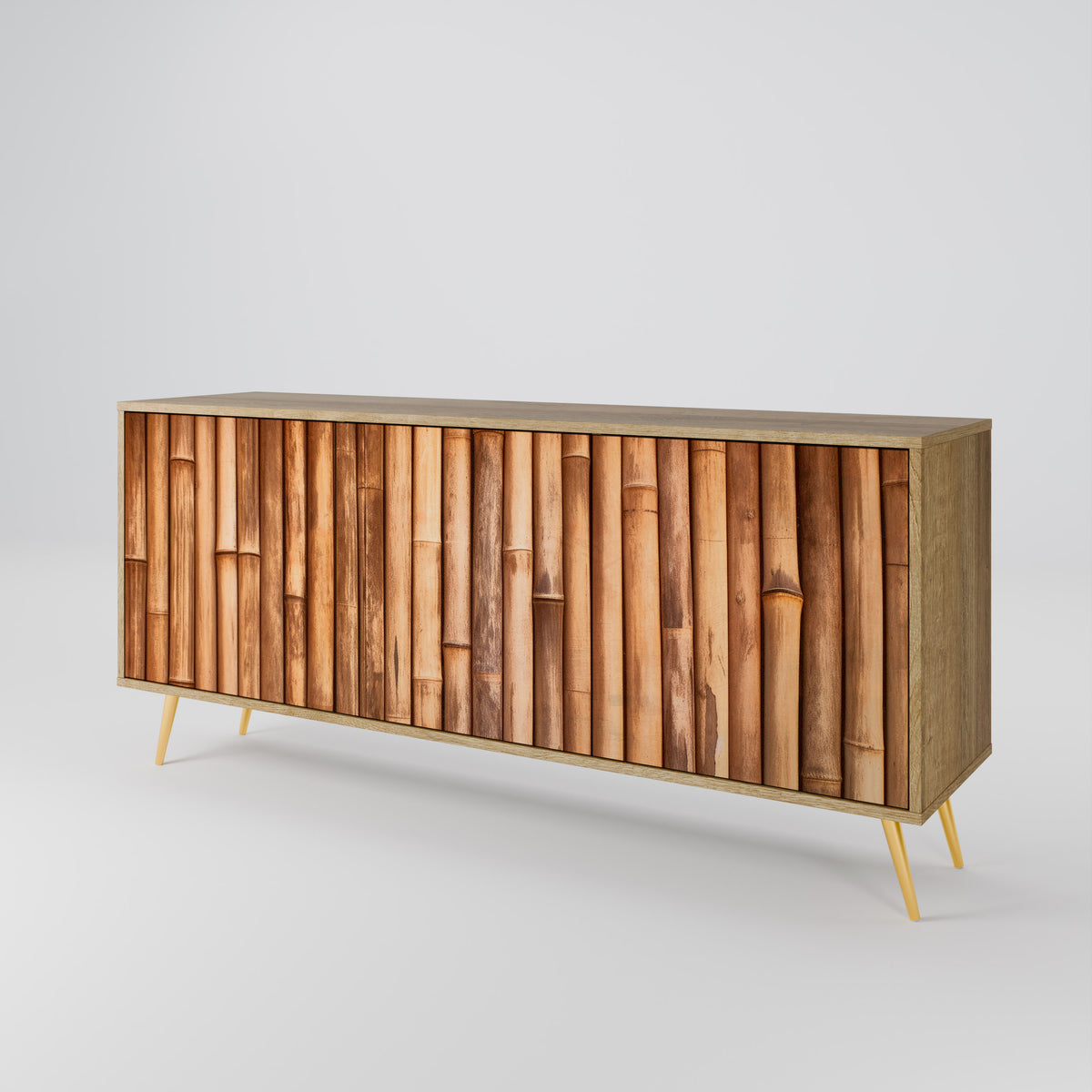 NATURAL WOOD Μπουφές 3-θυρών