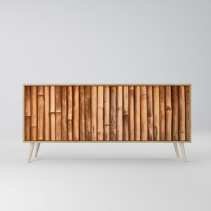 NATURAL WOOD Μπουφές 3-θυρών