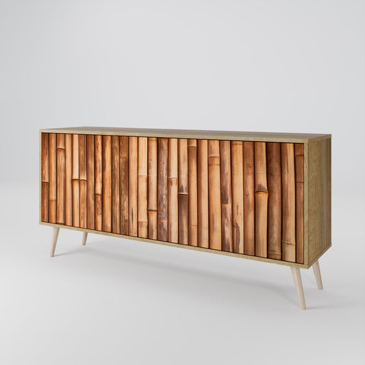 NATURAL WOOD Μπουφές 3-θυρών