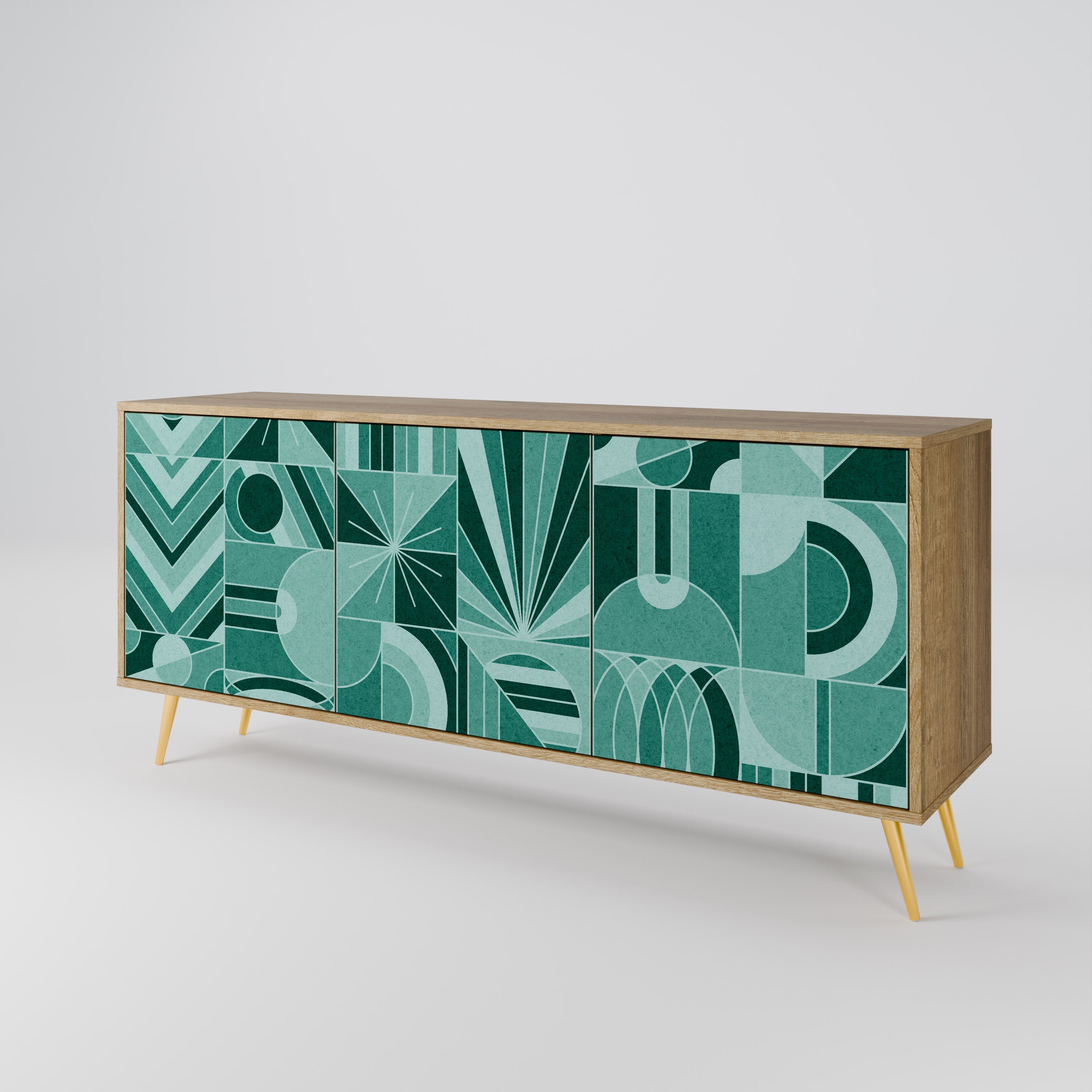HARMONIC GRID 3-Door Sideboard