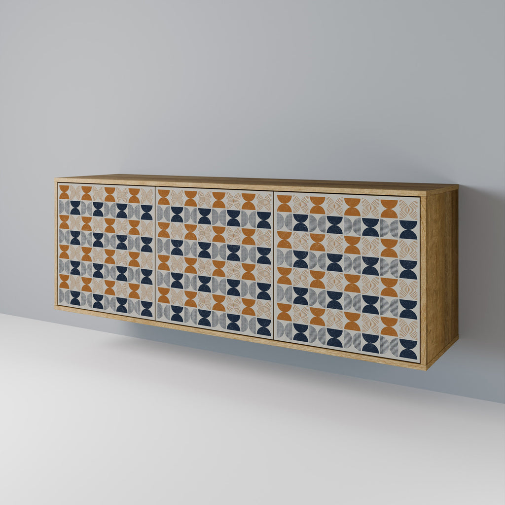 REFLECTION RANGE 3-Door Sideboard in Oak Effect