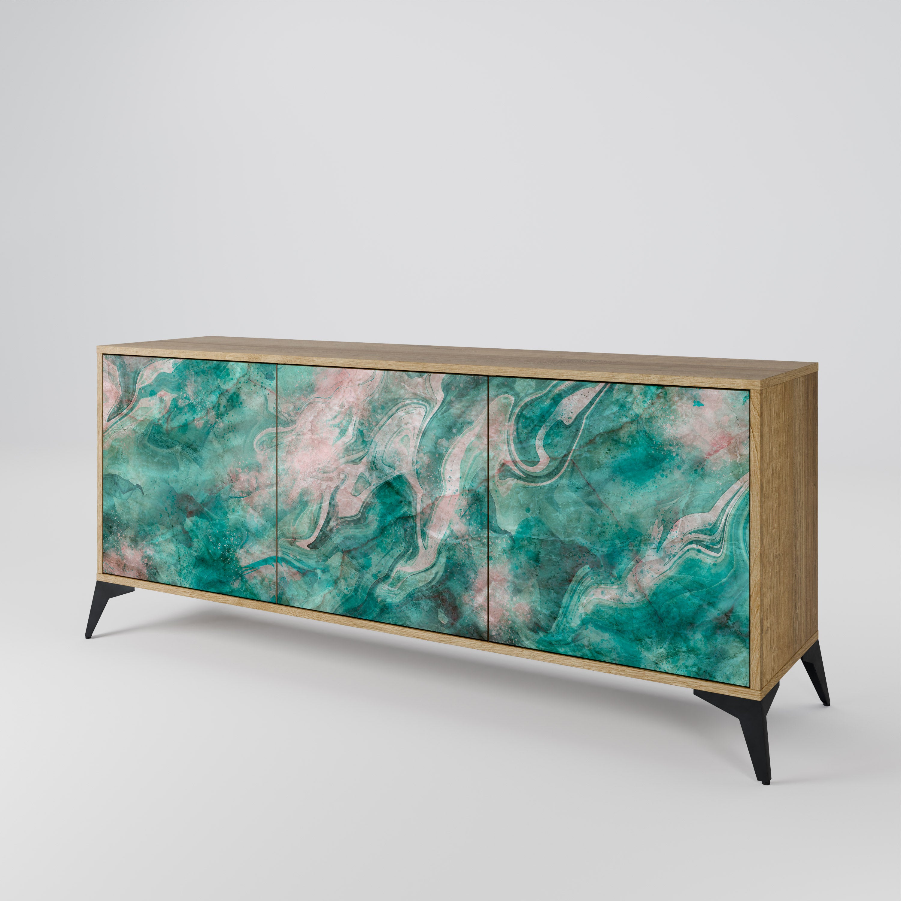 ABSTRACT ALCHEMY 3-Door Sideboard