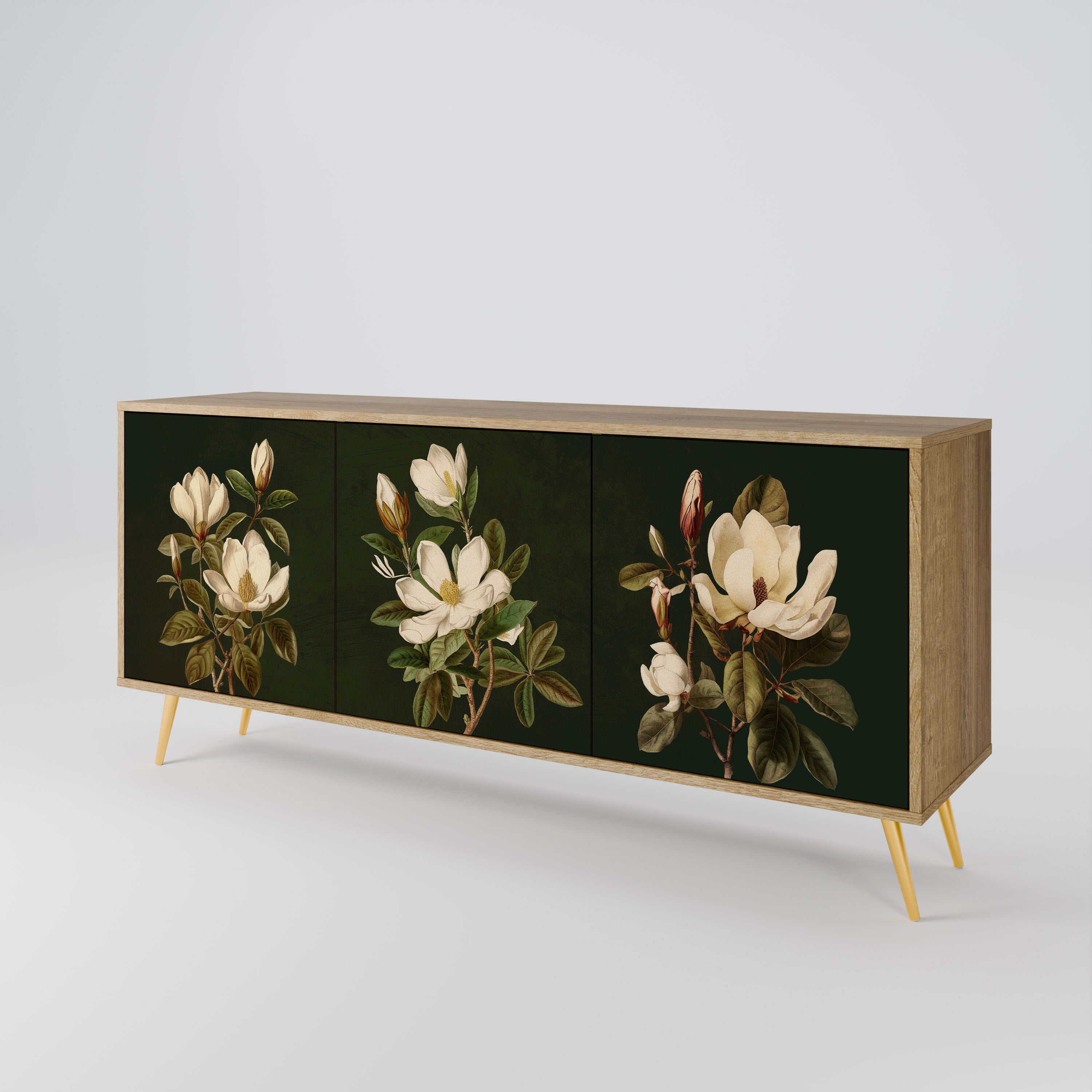 FLORAL NOIR 3-Door Sideboard