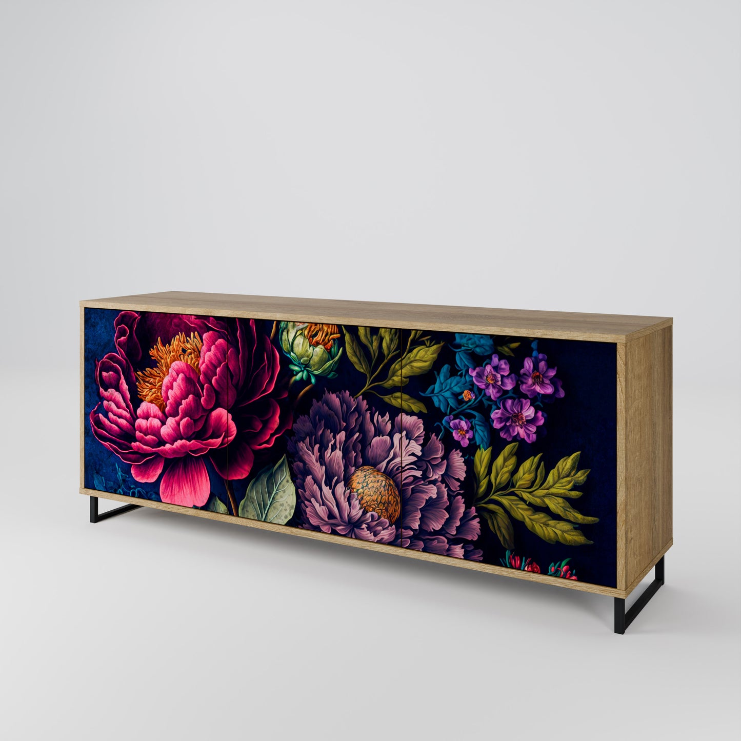 BLOOMING ELEGANCE Μπουφές 3-θυρών