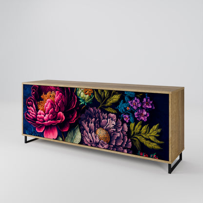 BLOOMING ELEGANCE Μπουφές 3-θυρών