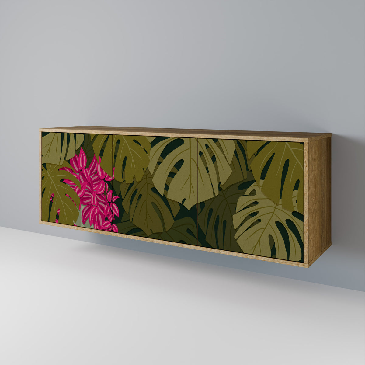TROPICAL BEAUTY Μπουφές 3-θυρών