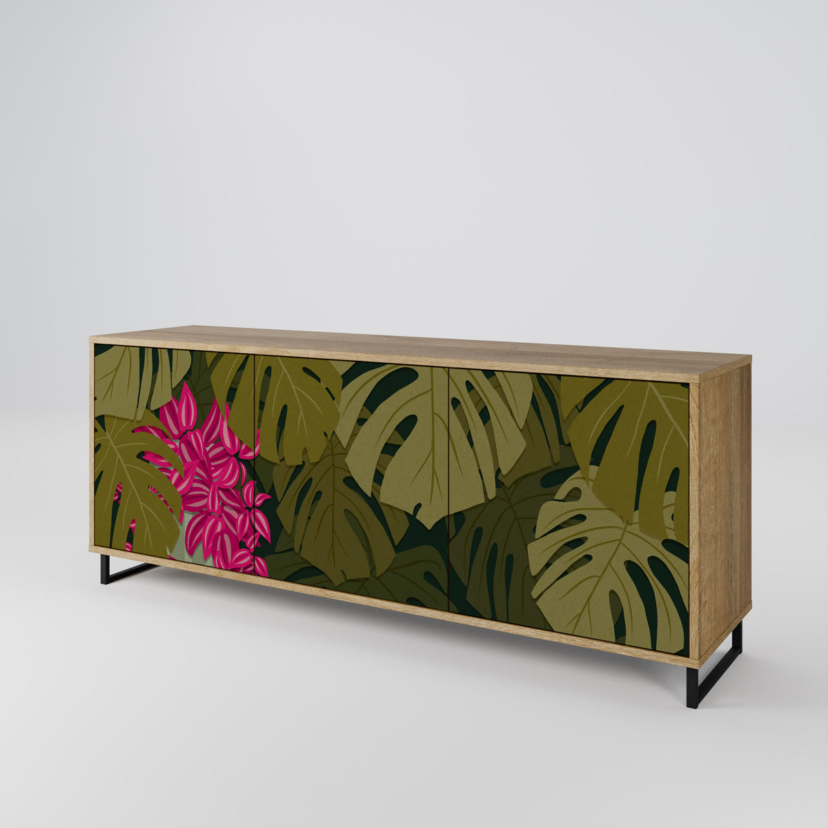 TROPICAL BEAUTY Μπουφές 3-θυρών