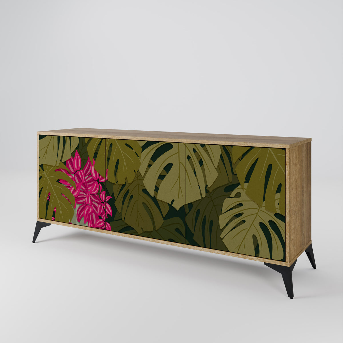 TROPICAL BEAUTY Μπουφές 3-θυρών