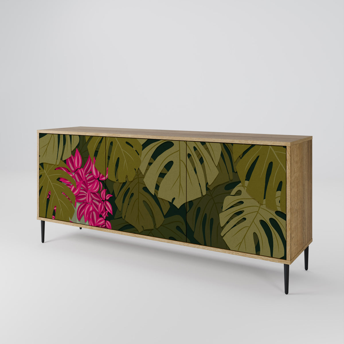 TROPICAL BEAUTY Μπουφές 3-θυρών