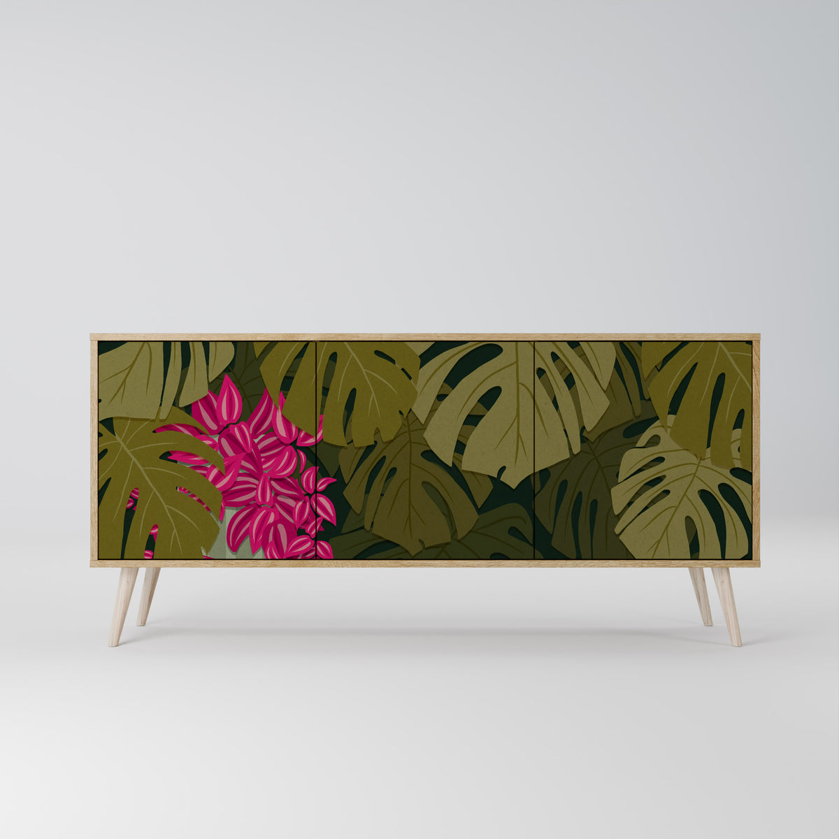 TROPICAL BEAUTY Μπουφές 3-θυρών