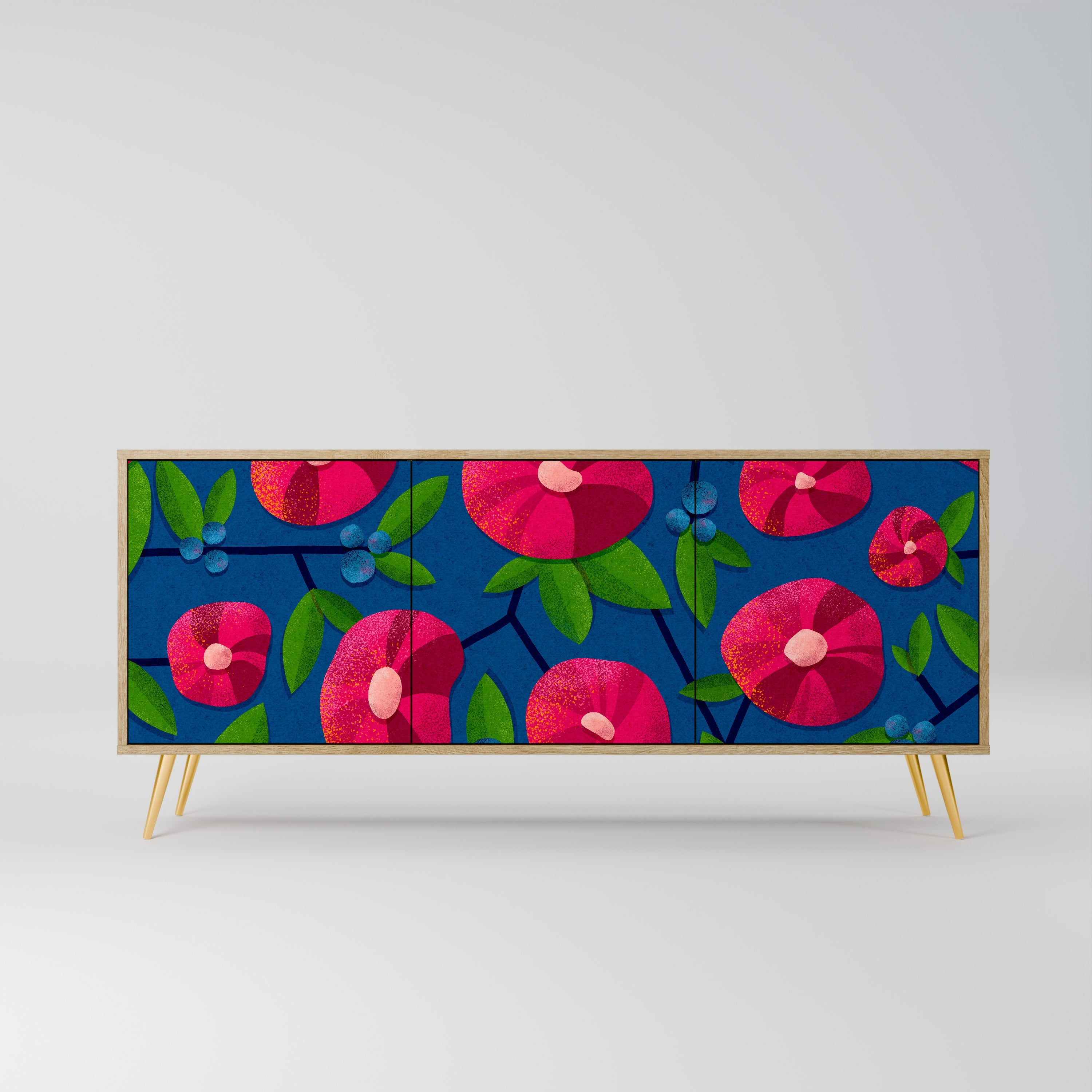 SPRING THOUGHTS 3-Door Sideboard in Oak Effect