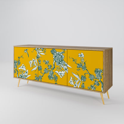 YELLOW CHINOISERIE Μπουφές 3-θυρών