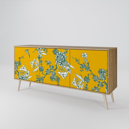 YELLOW CHINOISERIE Μπουφές 3-θυρών