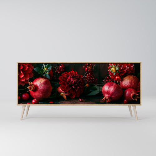 DAHLIAS AND POMEGRANATES Μπουφές 3-θυρών