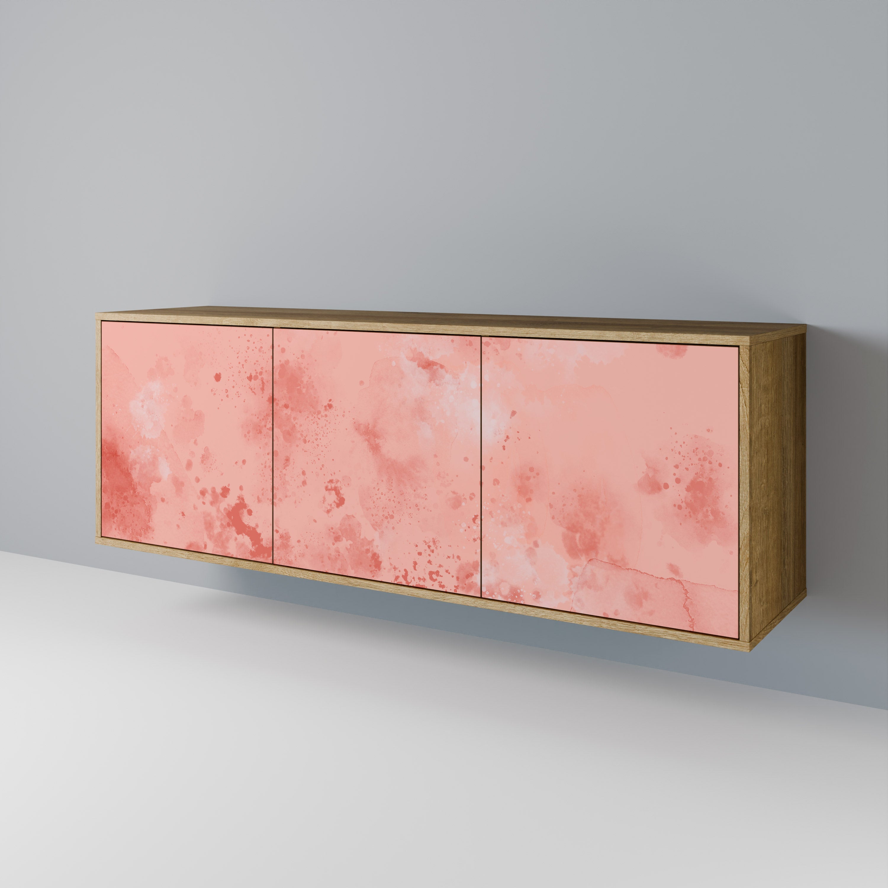 CRANE DANCE 3-Door Sideboard in Oak Effect