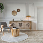 STEAMPUNK CLAN Μπουφές 3-θυρών