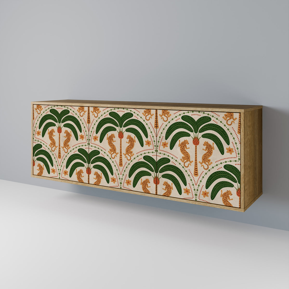 DANCING PREDATORS Μπουφές 3-θυρών