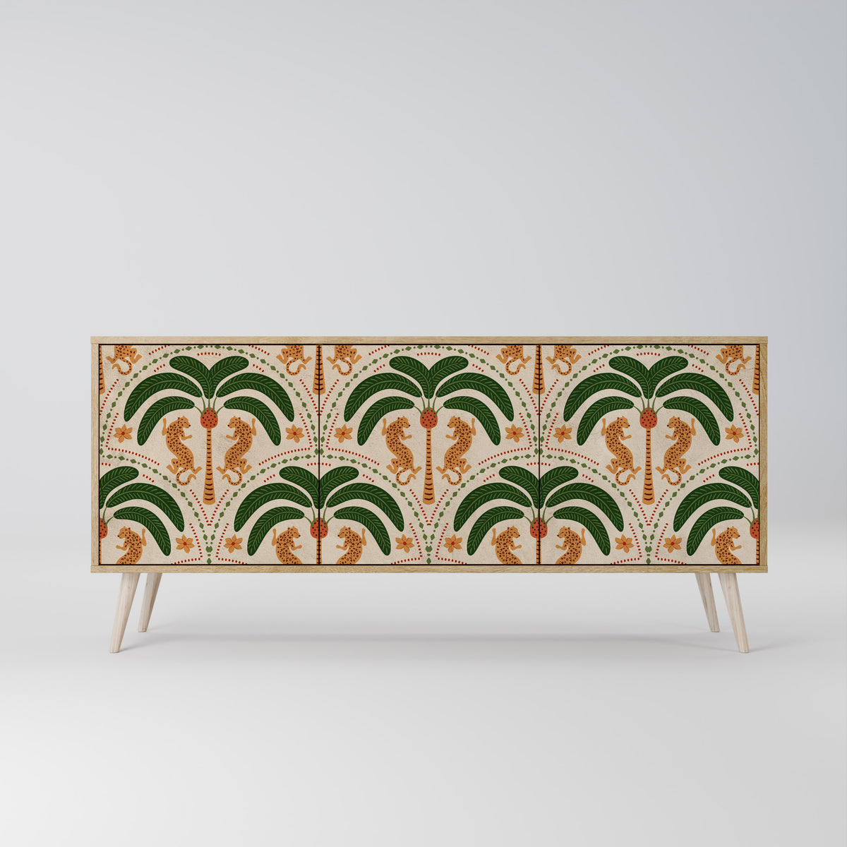 DANCING PREDATORS Μπουφές 3-θυρών