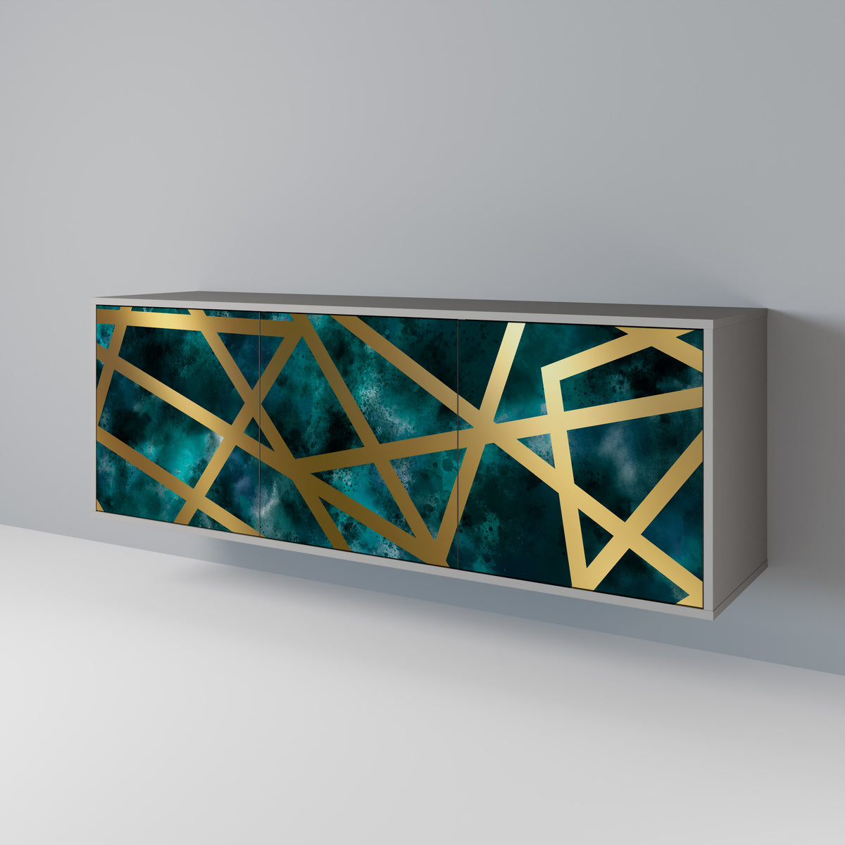 THE LABYRINTH OF GOLD 3-Door Sideboard