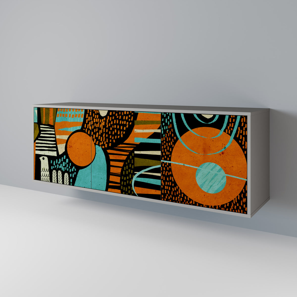 GEODE GLIMMER Μπουφές 3-θυρών