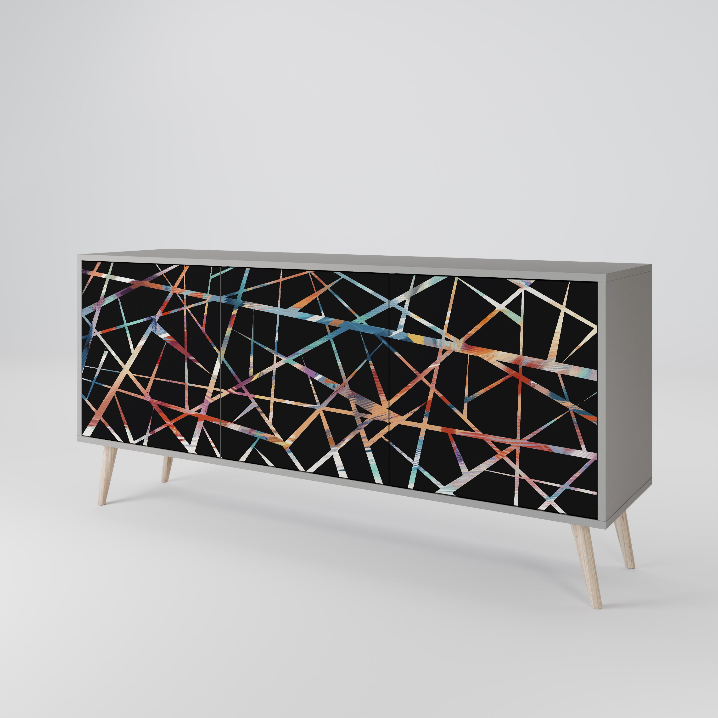 POLYGON VERVE 3-Door Sideboard