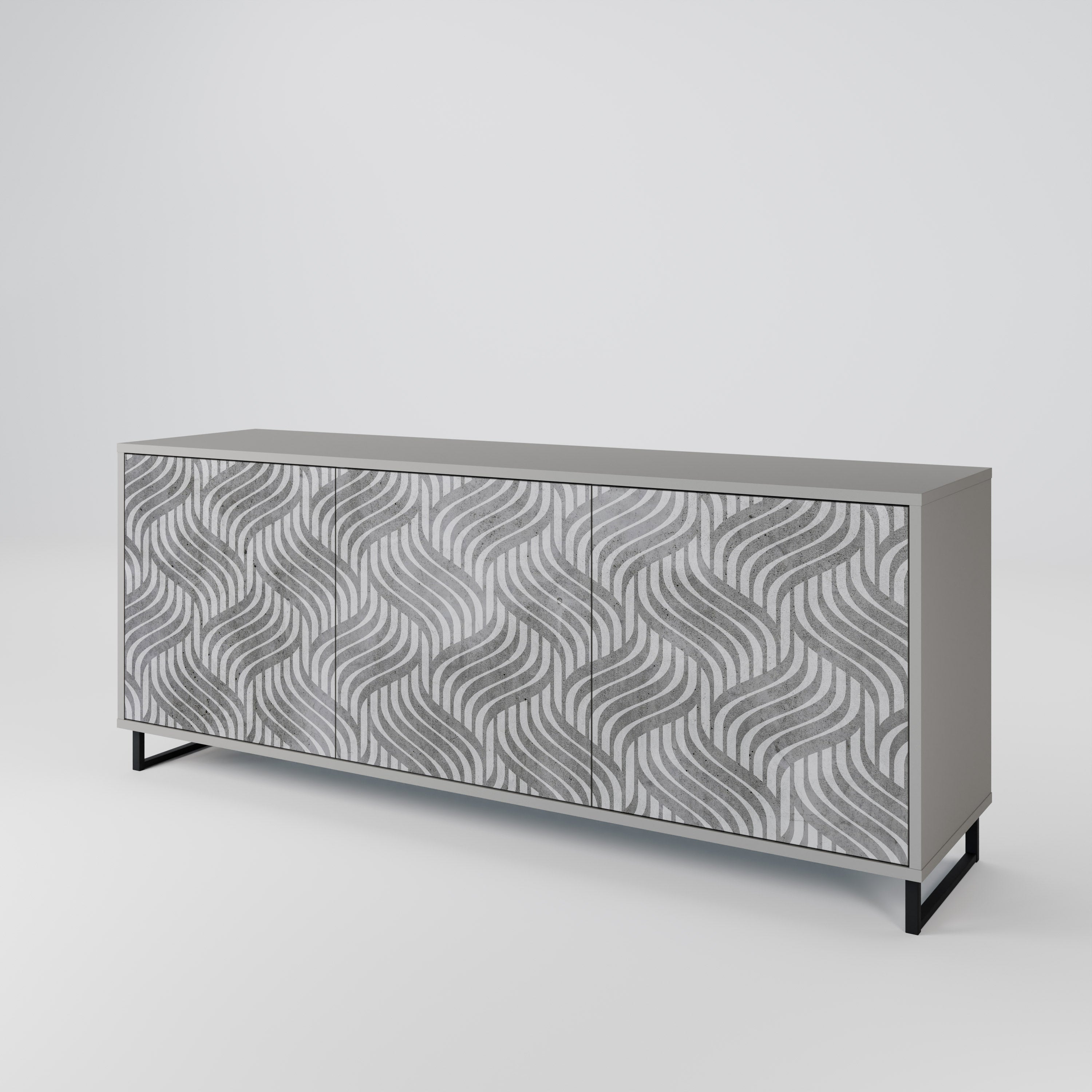 CONCRETE MOVEMENT 3-Door Sideboard