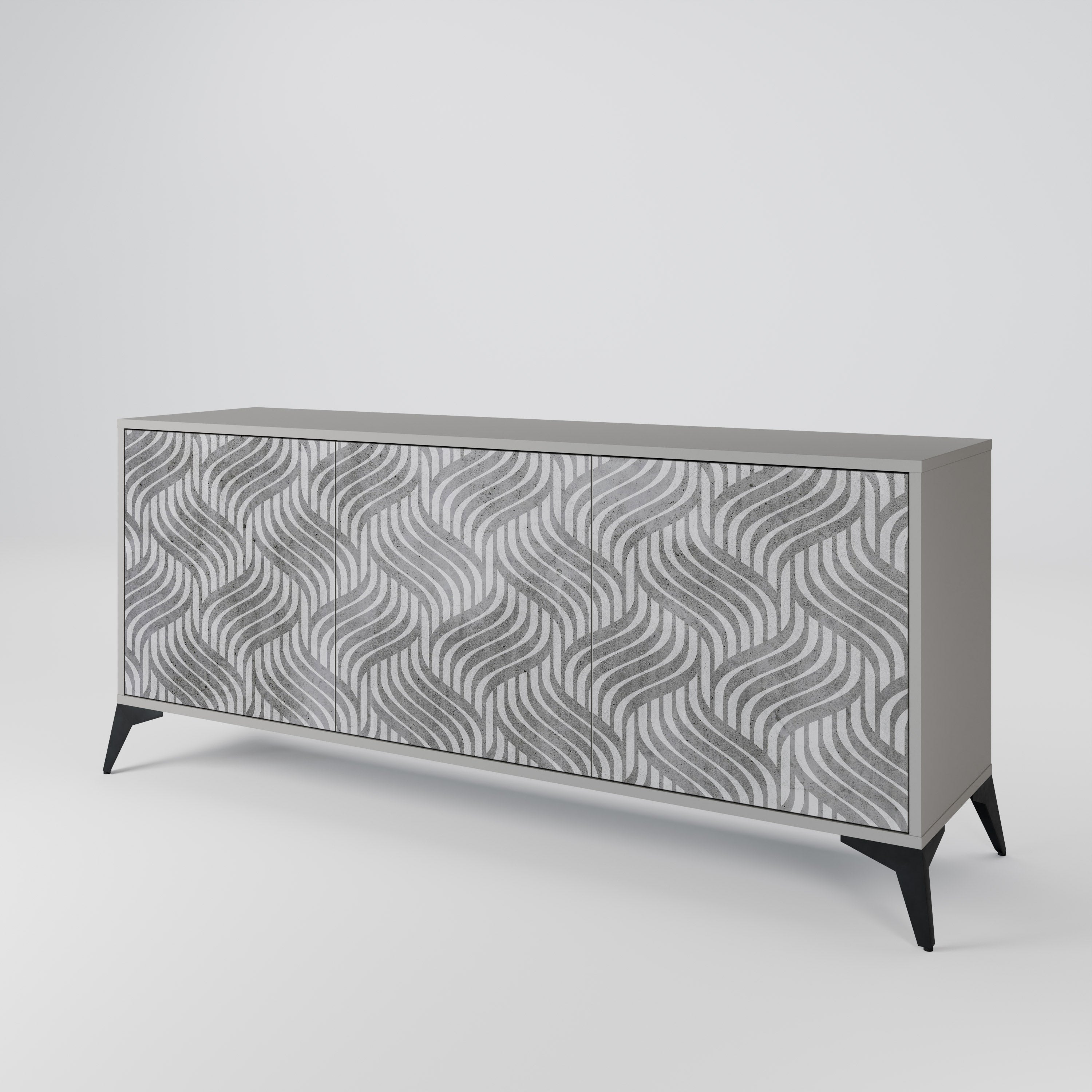 CONCRETE MOVEMENT 3-Door Sideboard