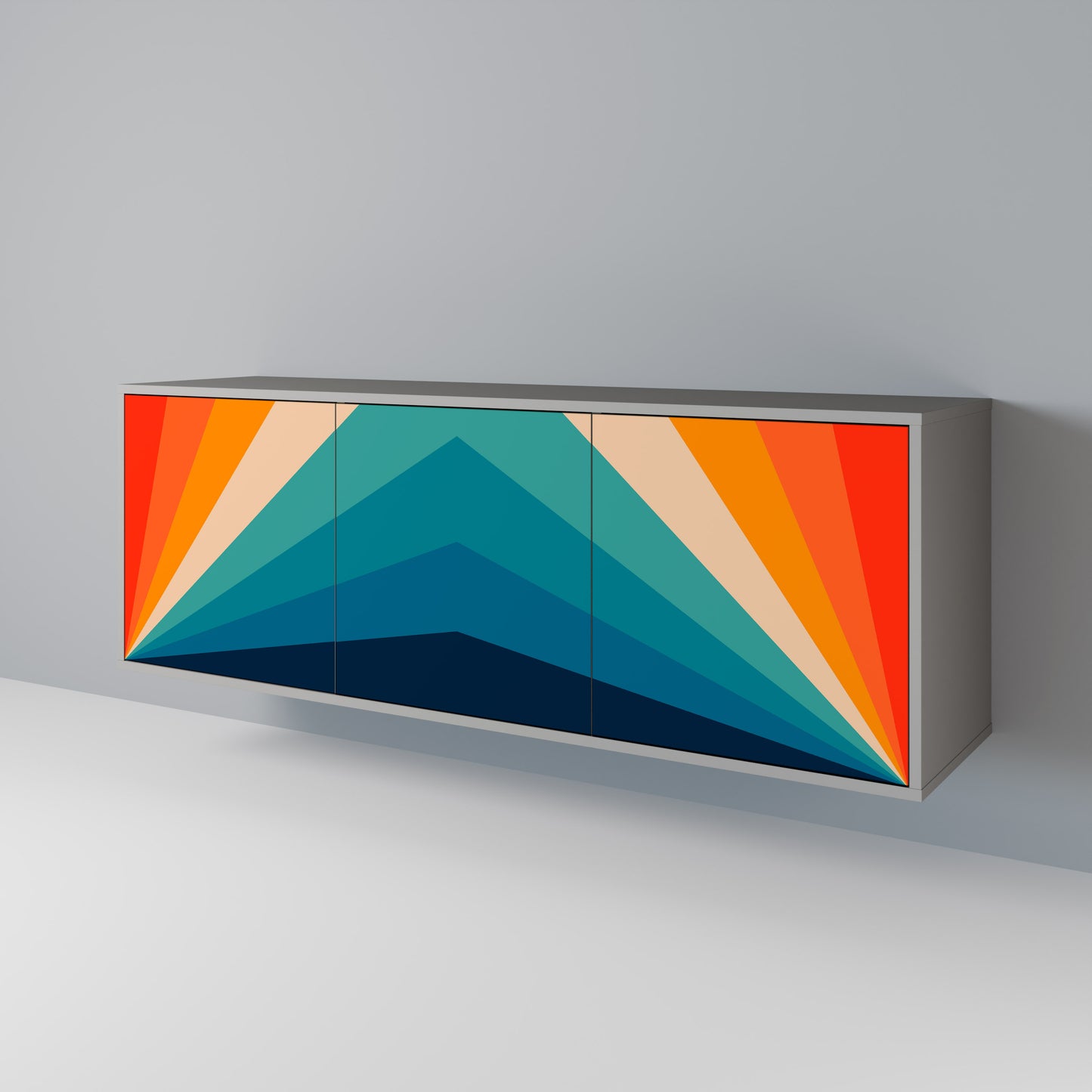 PRISM CONCUSSION 3-Door Sideboard