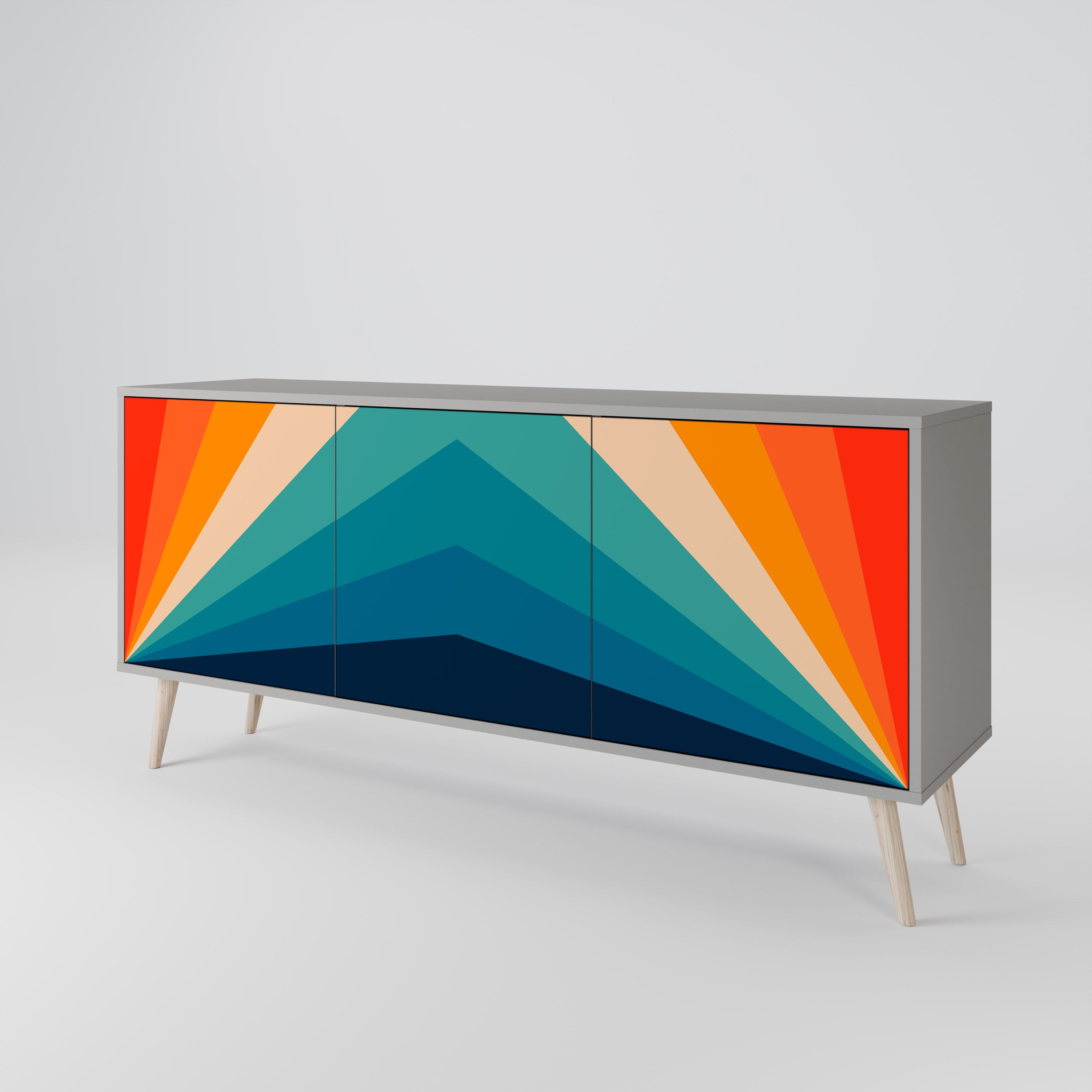 PRISM CONCUSSION 3-Door Sideboard