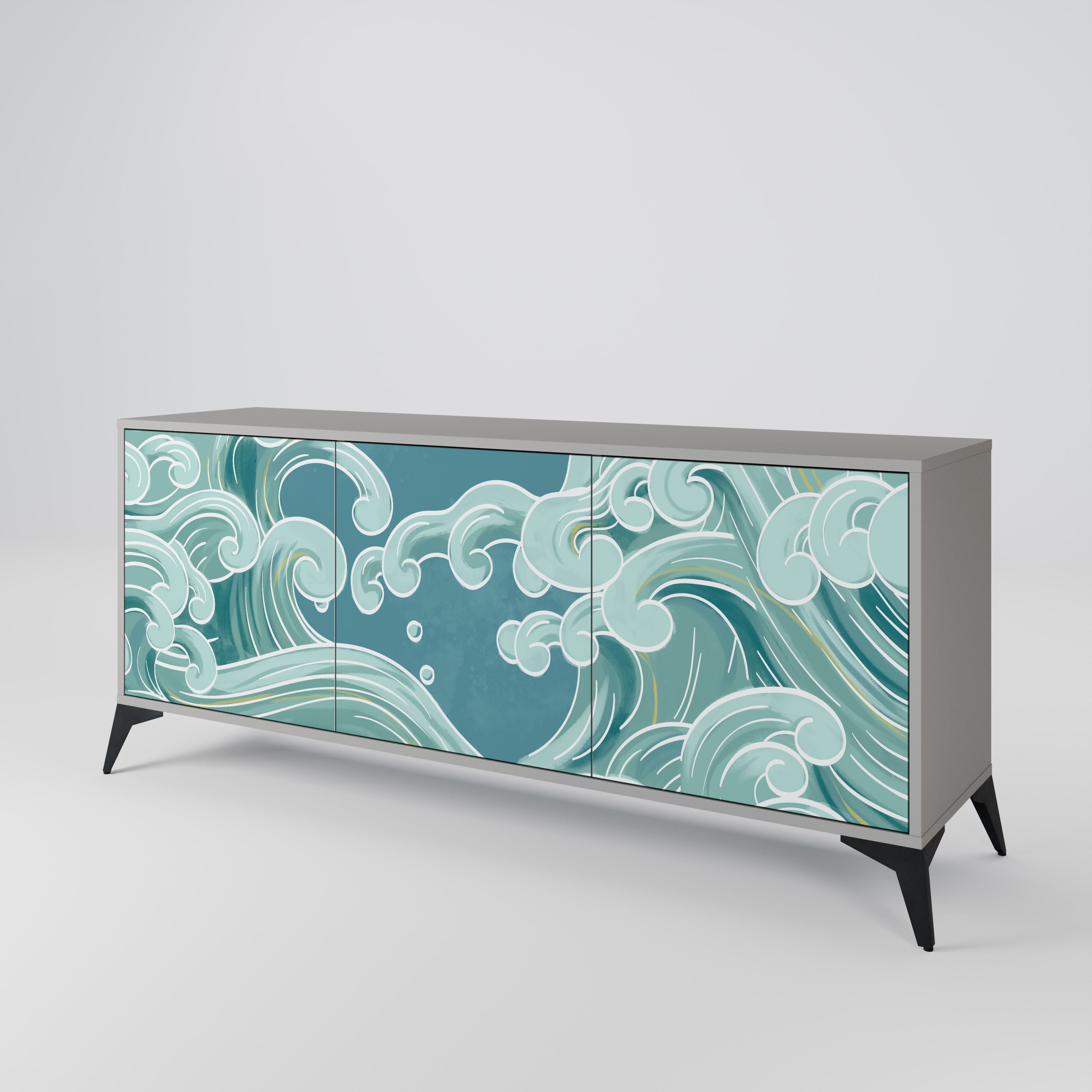 ASIAN SWAY 3-Door Sideboard
