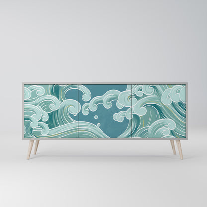 ASIAN SWAY 3-Door Sideboard