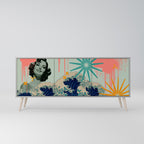 KANAGAWA BEAUTY Μπουφές 3-θυρών