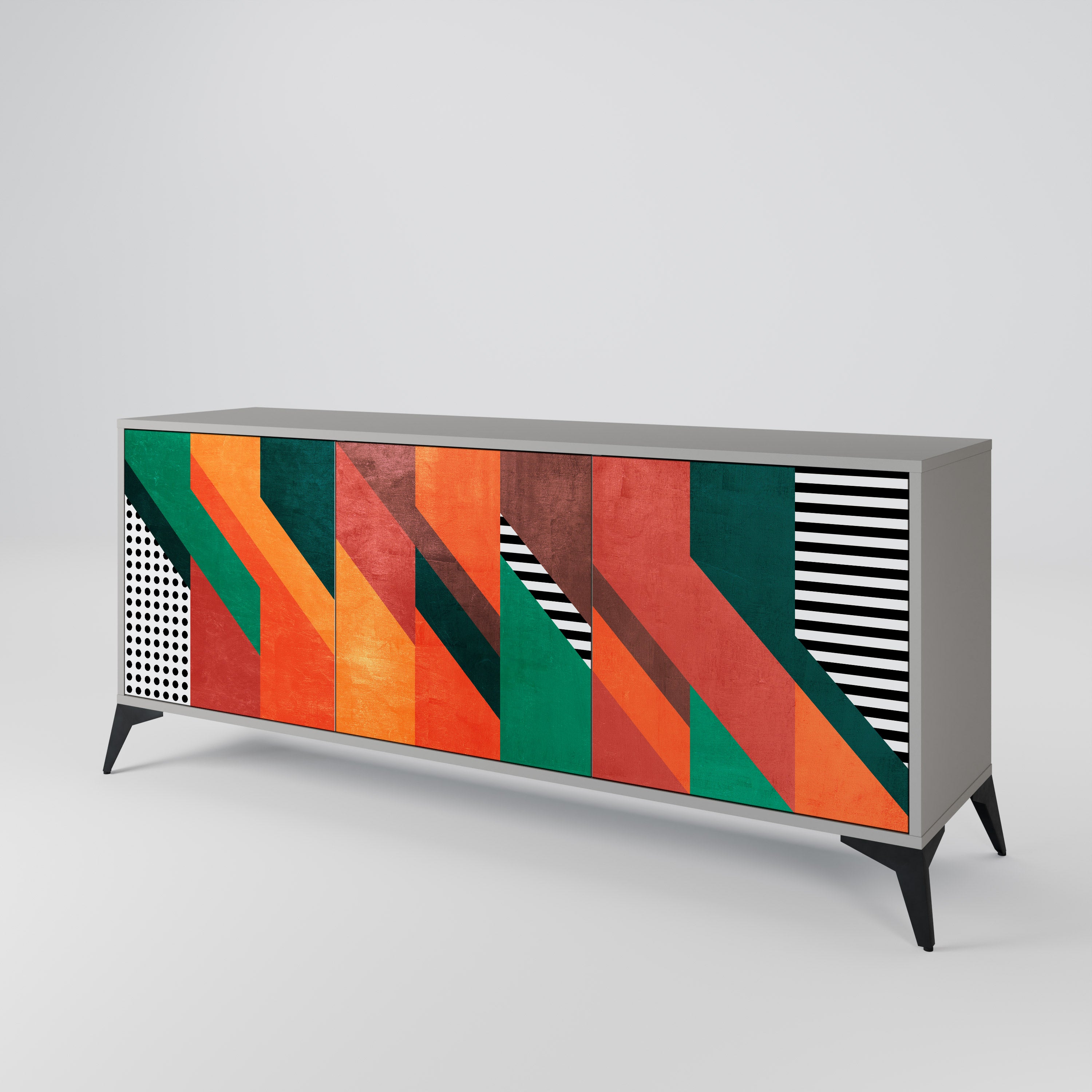 MAKESHIFT ARTISTRY 3-Door Sideboard