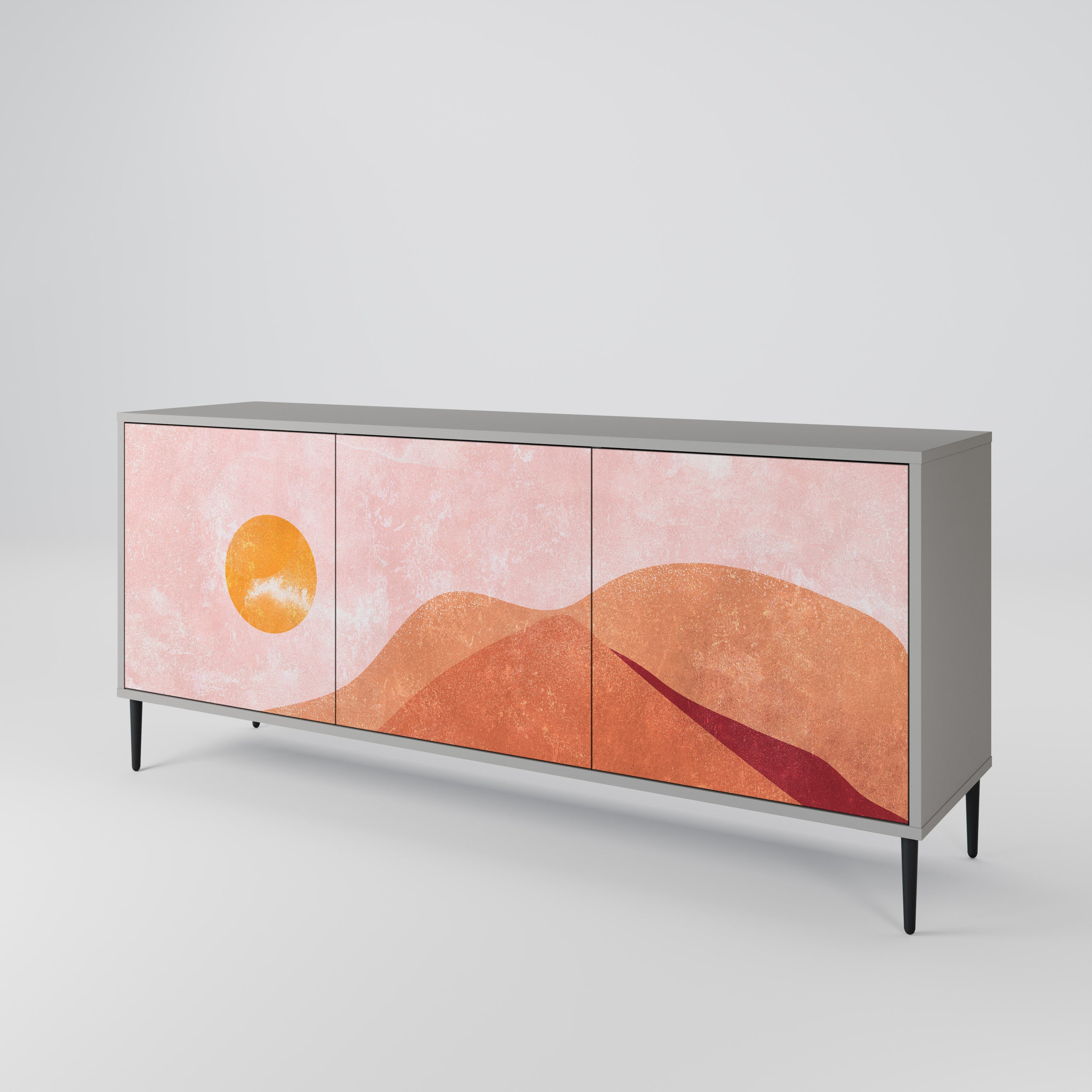 LUMINOUS SUNLIGHT 3-Door Sideboard
