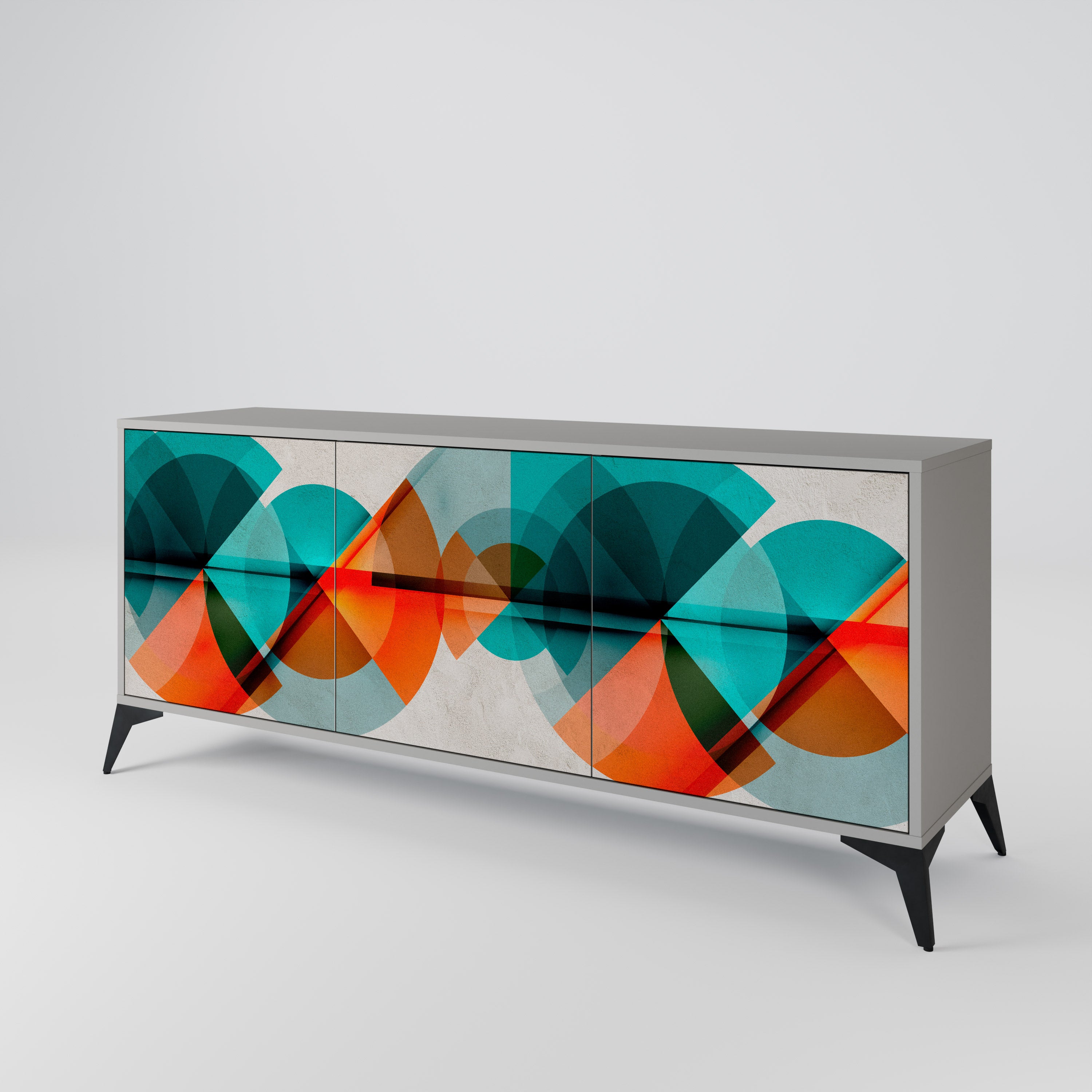 CIRCULAR RHAPSODY 3-Door Sideboard