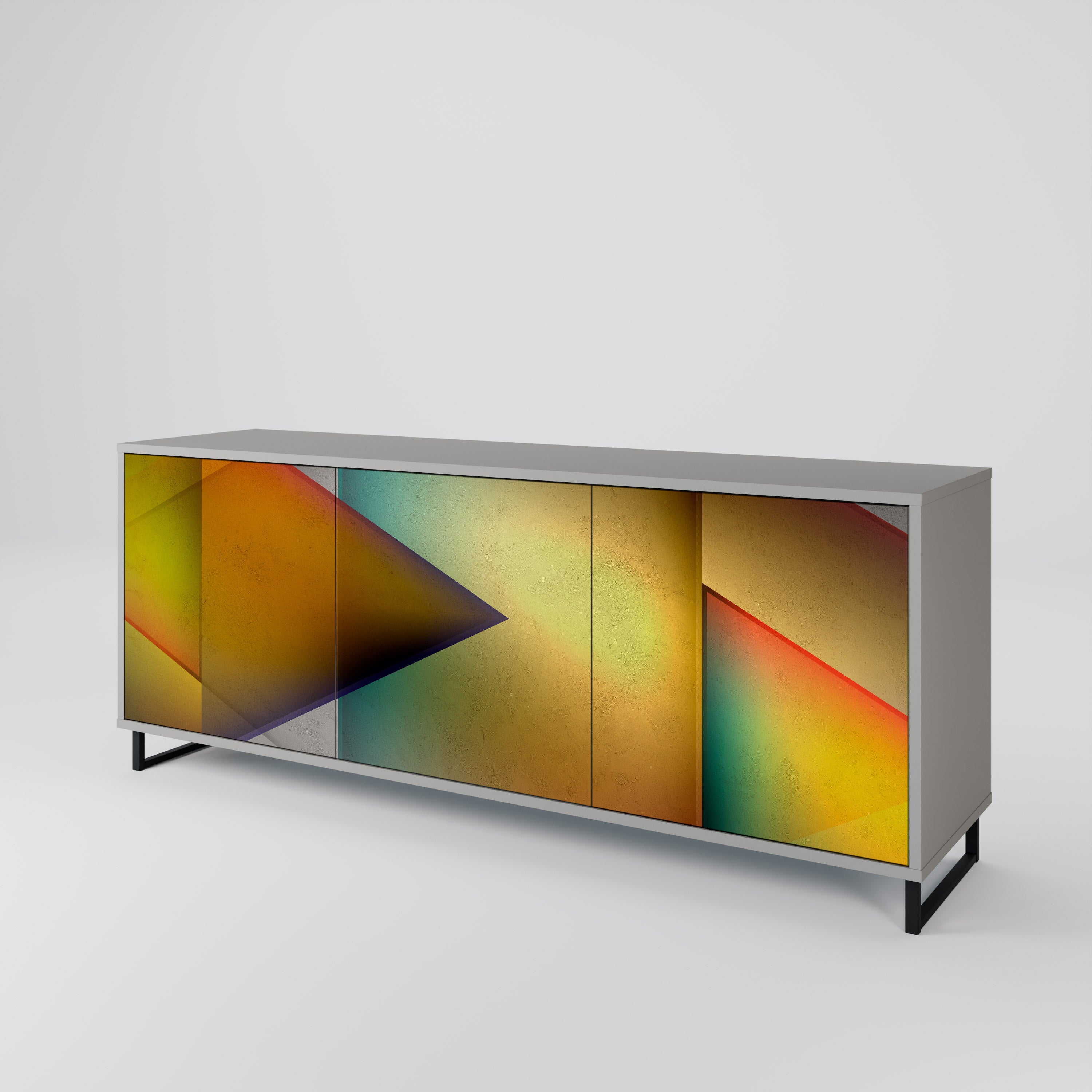 PIERCING SHARPNESS 3-Door Sideboard