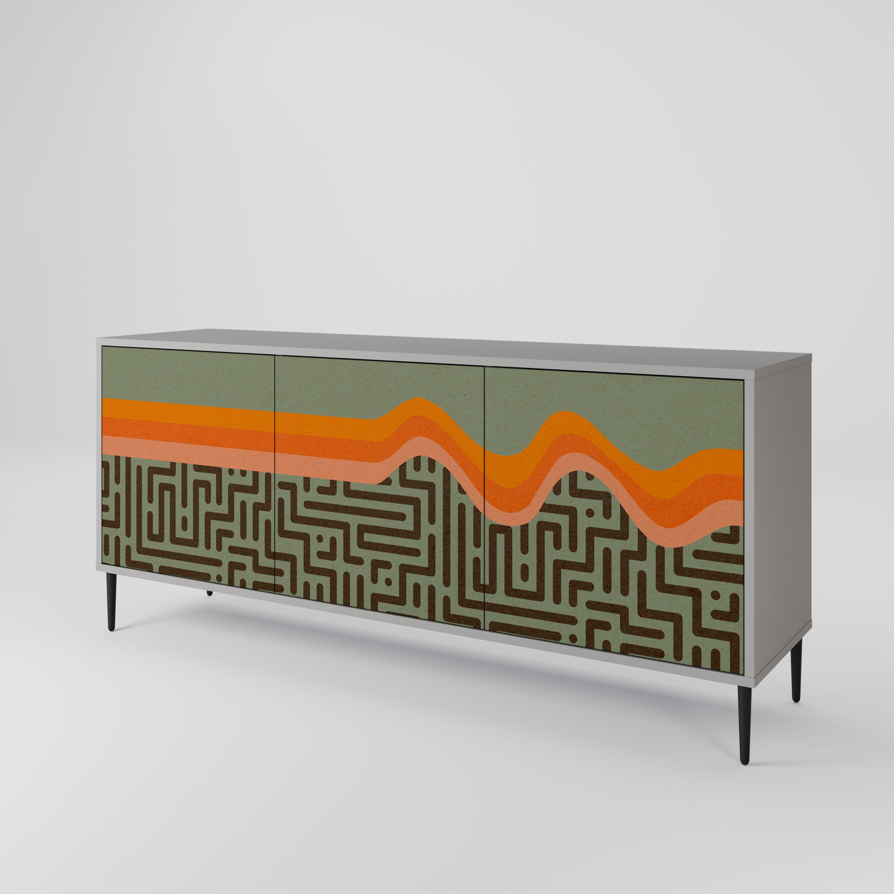 SIMPLE SOLUTIONS 3-Door Sideboard