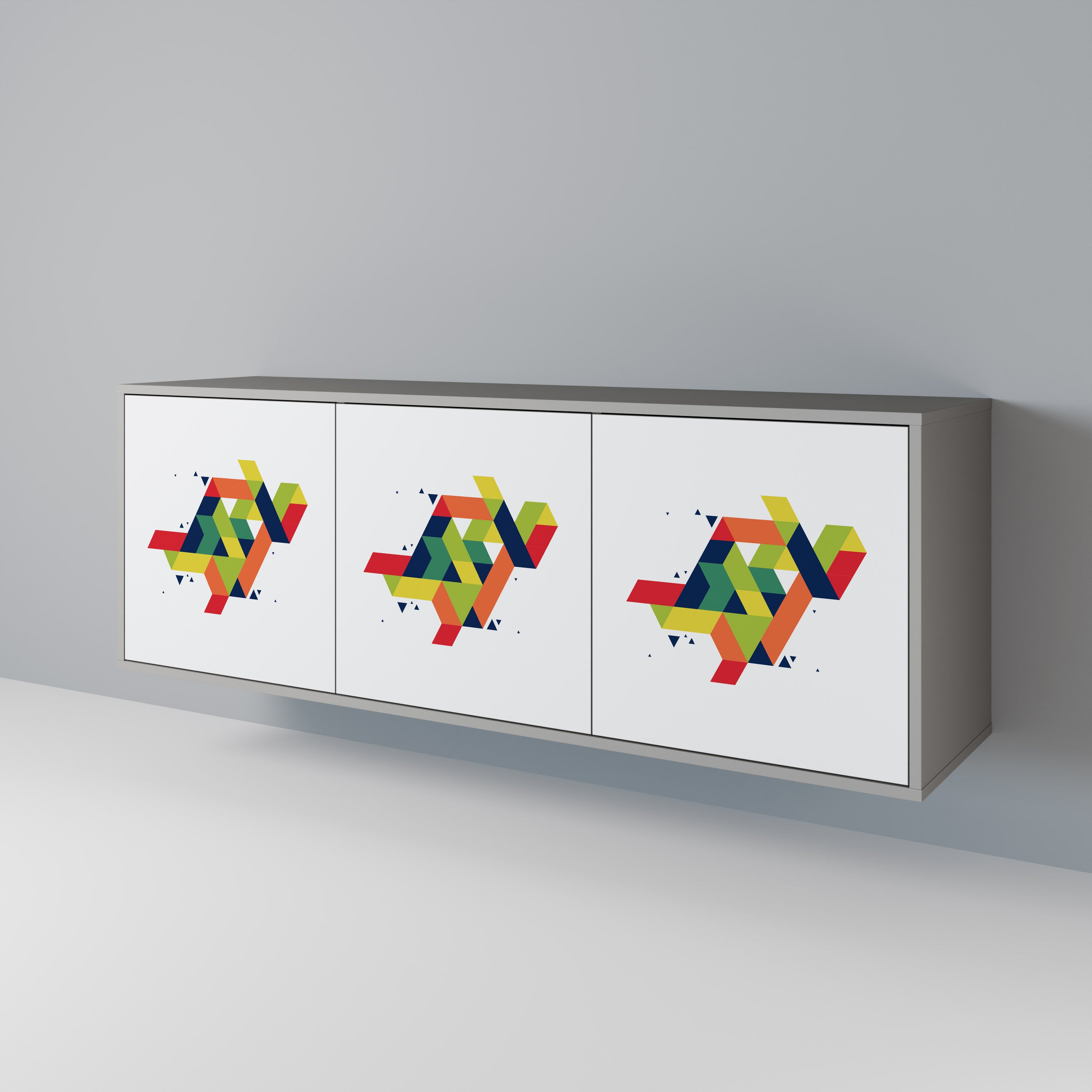 FUTURE SIGN Μπουφές 3-θυρών