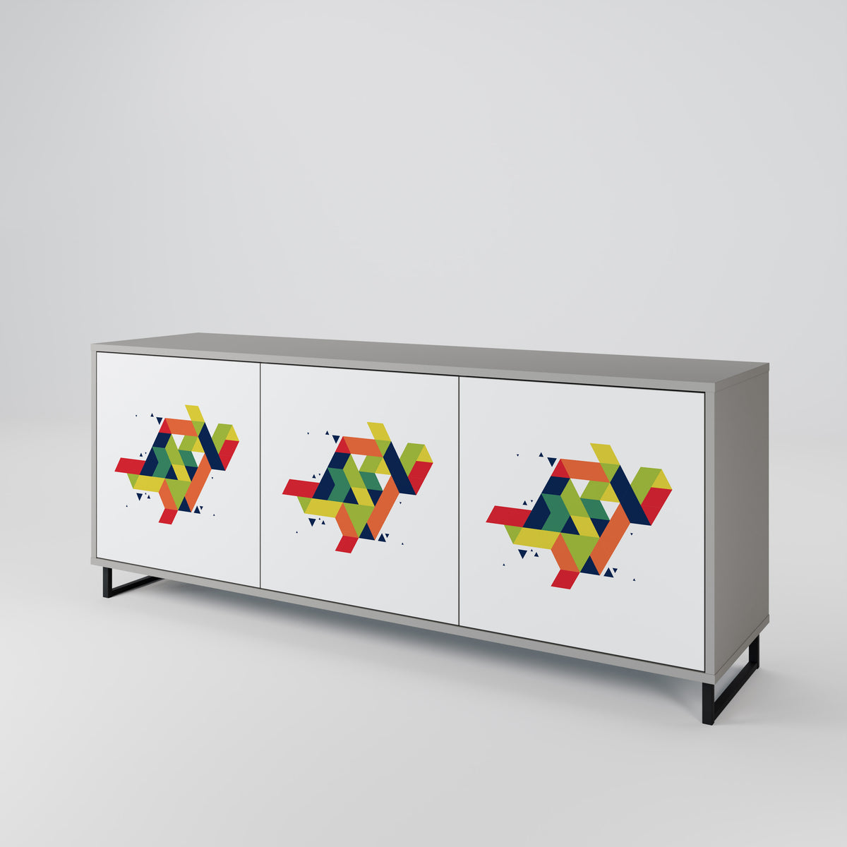 FUTURE SIGN 3-Door Sideboard
