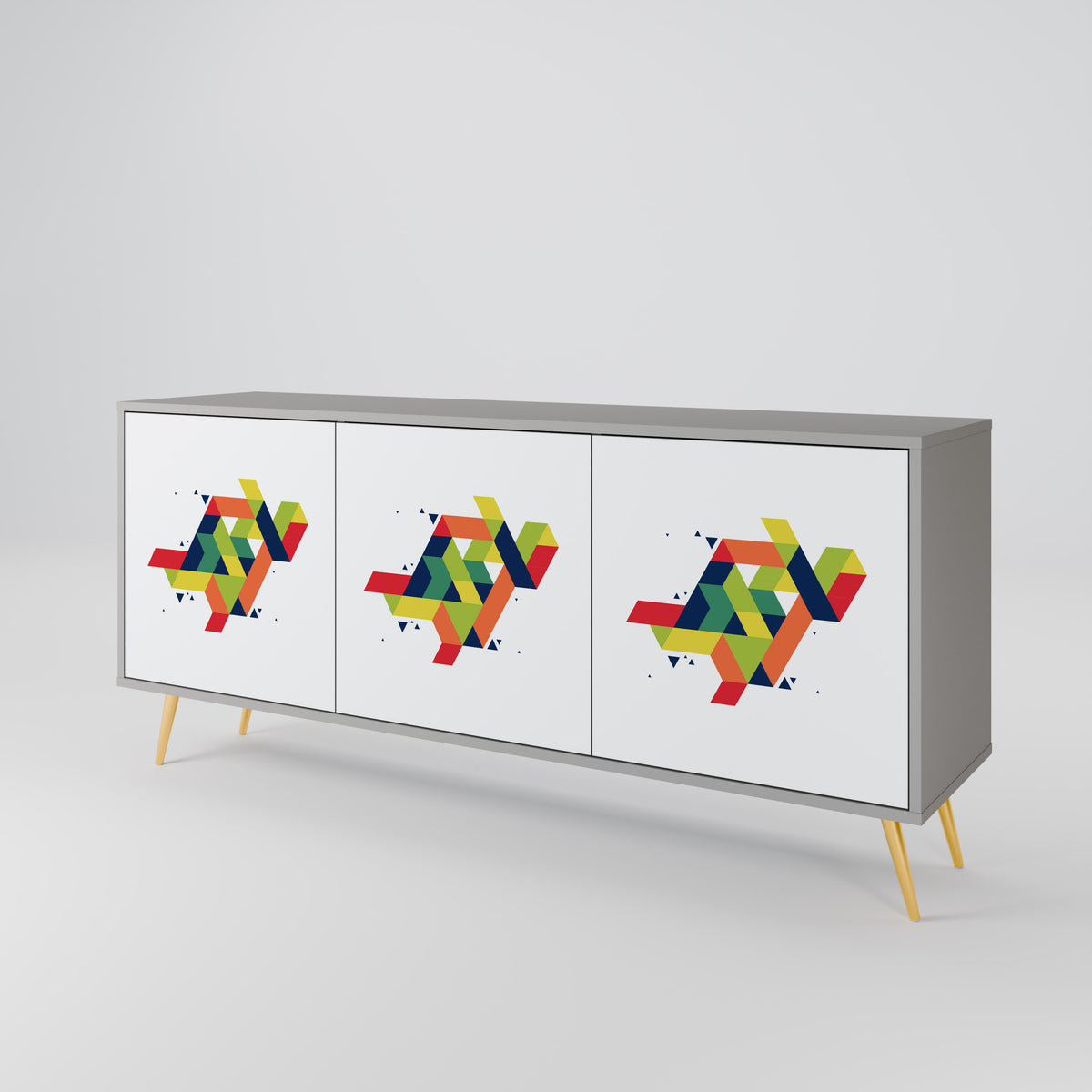 FUTURE SIGN 3-Door Sideboard