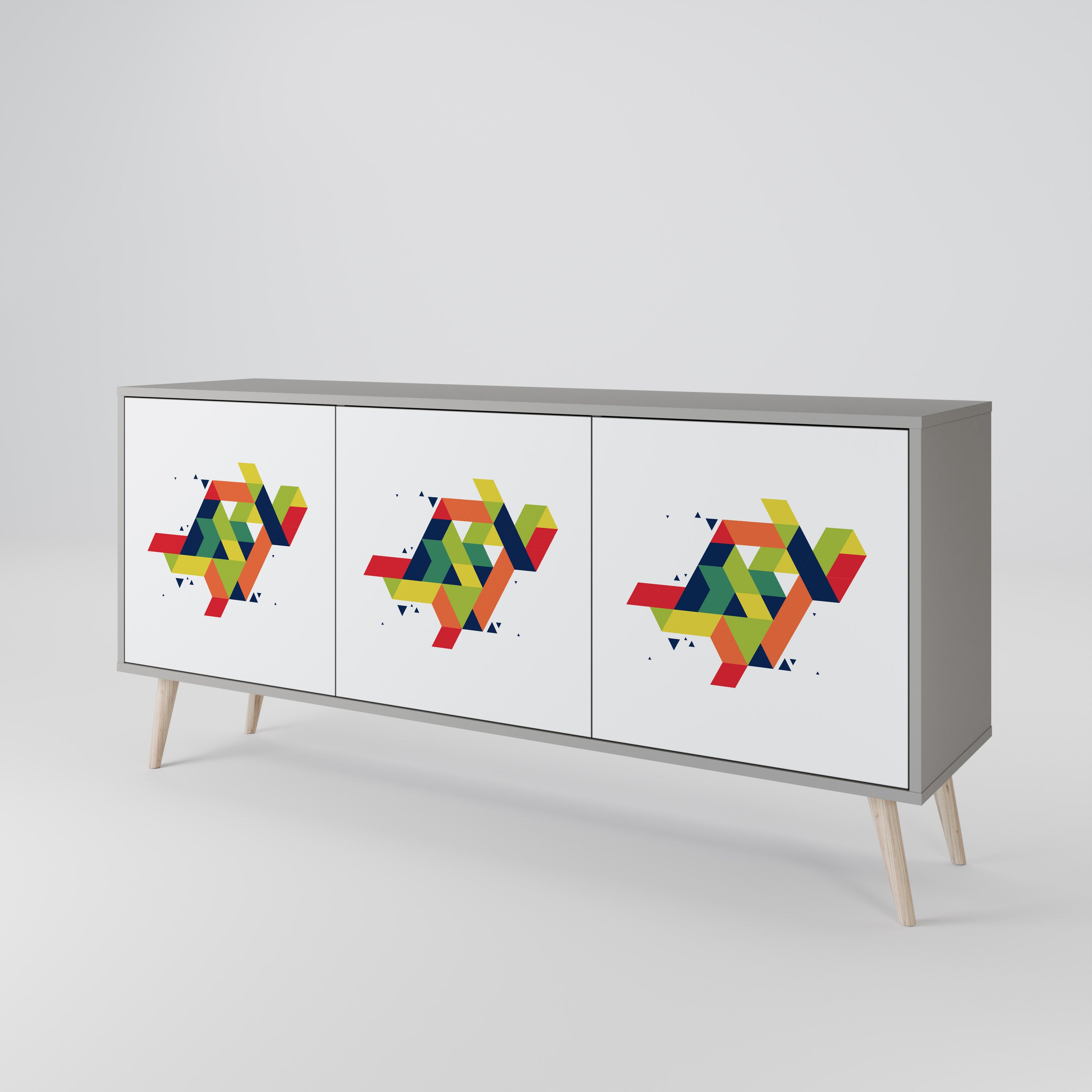 FUTURE SIGN Μπουφές 3-θυρών