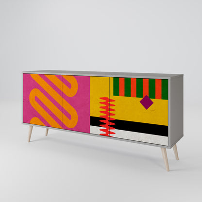 VIVID ART 3-Door Sideboard