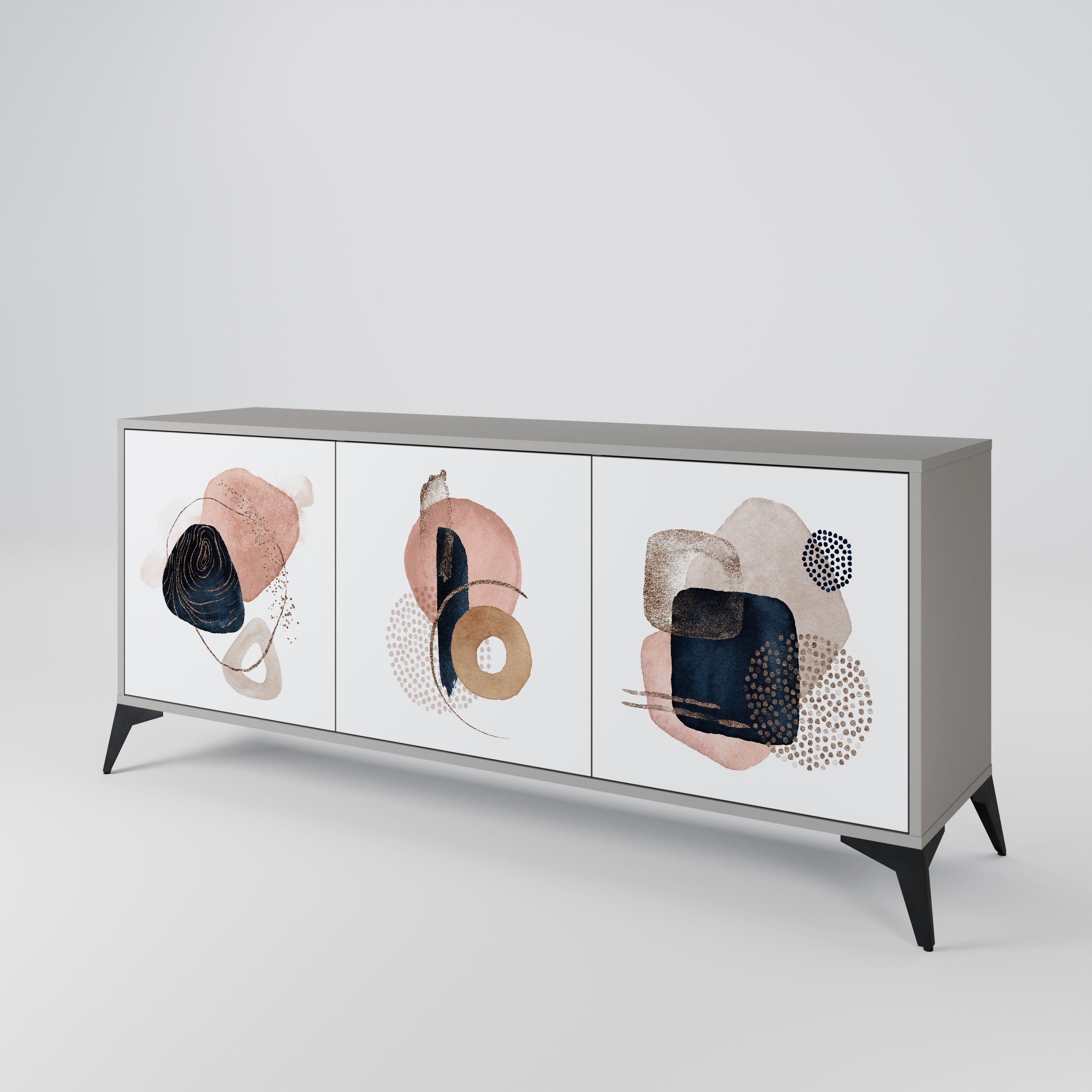 COLORFUL SHAPES 3-Door Sideboard