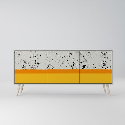 DYED BY ORANGE Μπουφές 3-θυρών