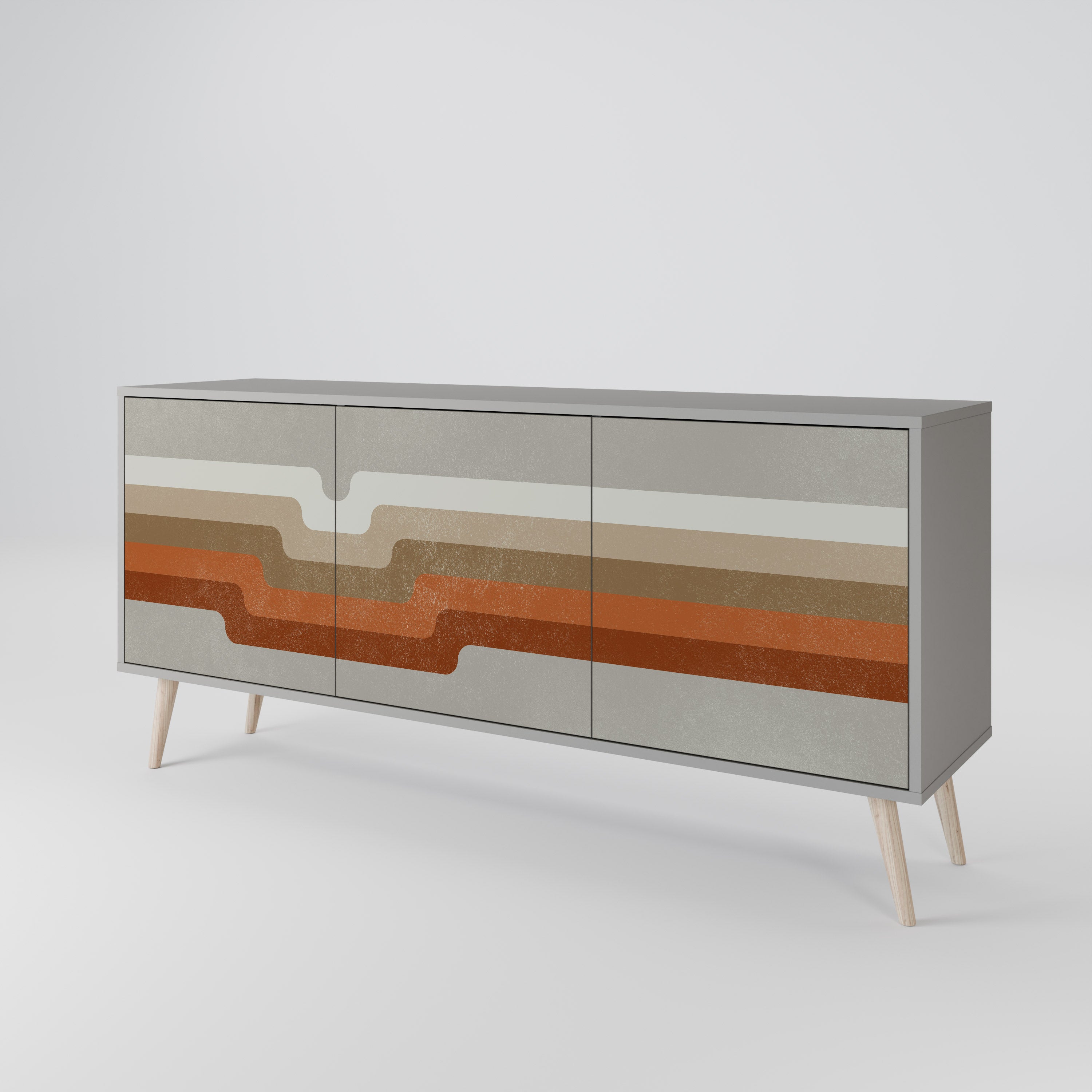 PECULIAR TRAIL 3-Door Sideboard