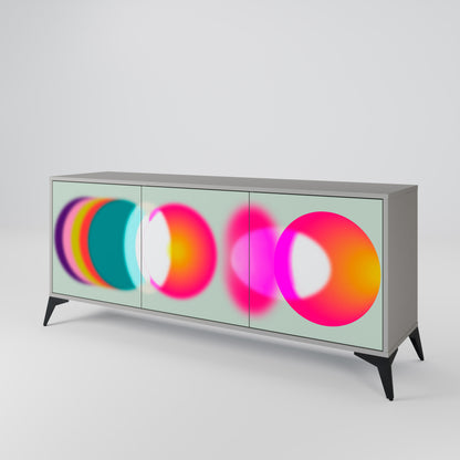 SYMPHONY OF COLORS Μπουφές 3-θυρών
