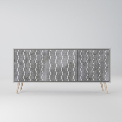 WAVES OF CONCRETE Μπουφές 3-θυρών