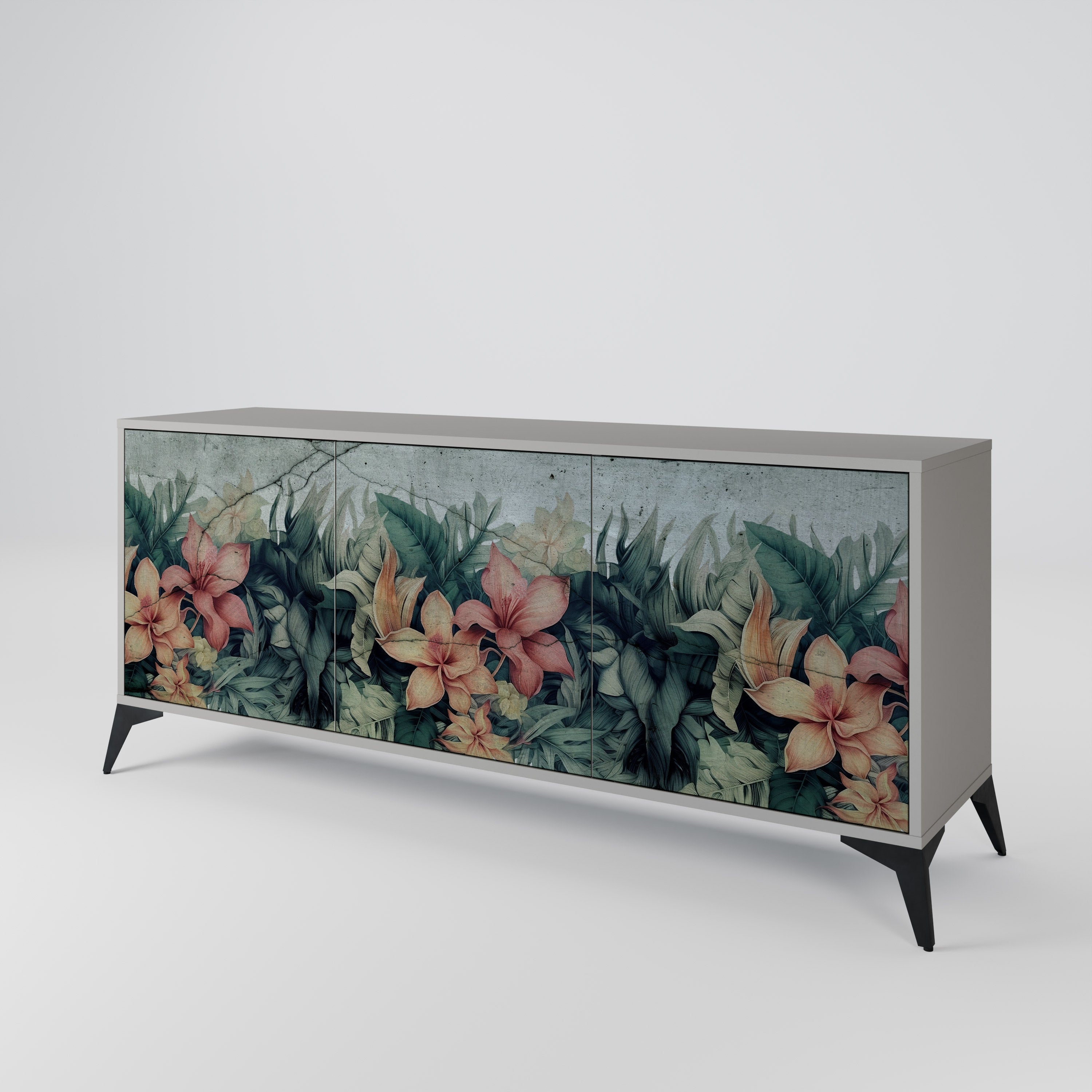 HEAVENLY BLOOM 3-Door Sideboard
