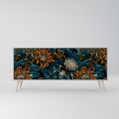 MORNING BLOOM Μπουφές 3-θυρών