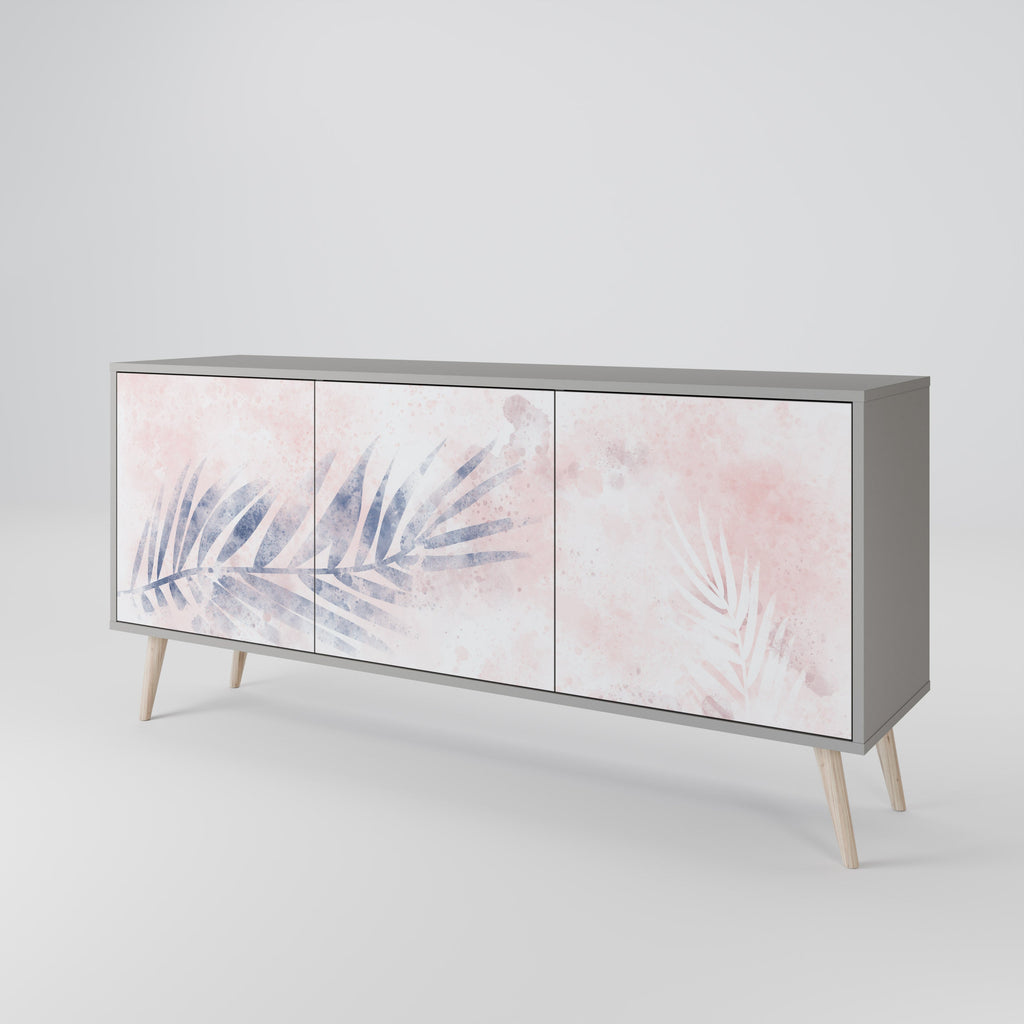 TIMELESS FLOAT 3-Door Sideboard in Grey Finish